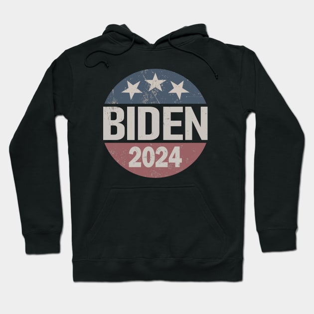 Vintage Biden 2024 Hoodie by Etopix